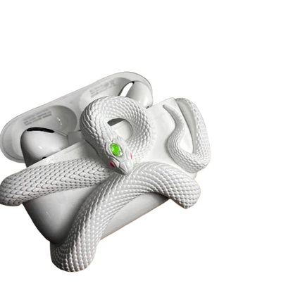 Creative Snake-Inspired Silicone Case for AirPods Pro.