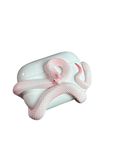 Creative Snake-Inspired Silicone Case for AirPods Pro.