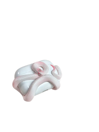 Creative Snake-Inspired Silicone Case for AirPods Pro.